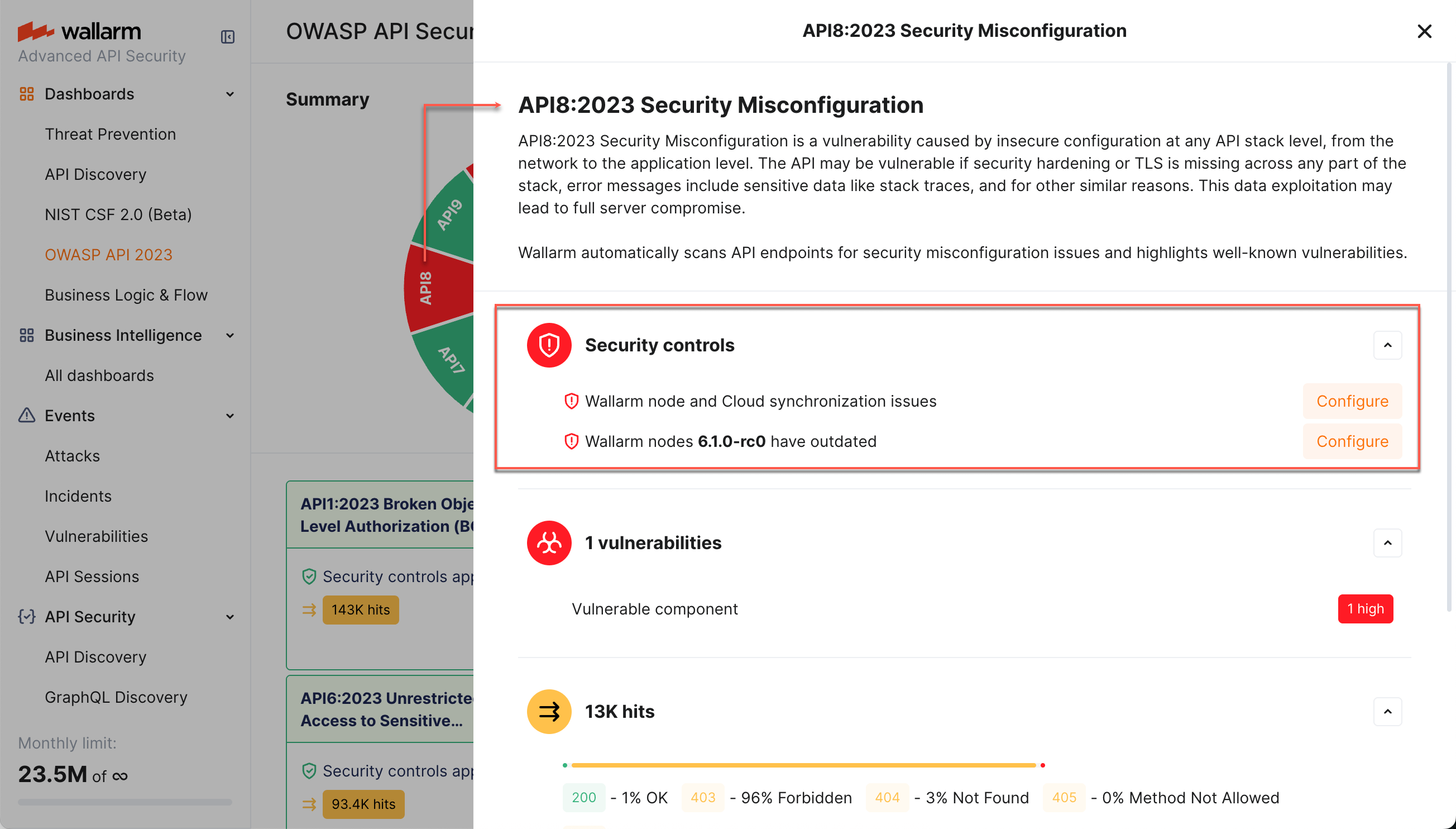 OWASP dash with node issues